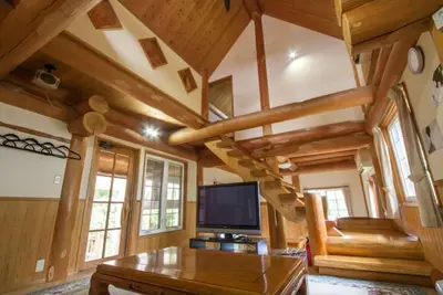 Image de Log house for 10 people Up to 12 people can be a / Aso-gun Kumamoto