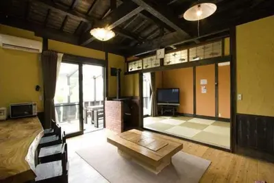 Image de The openair bath comes with a vat bath and an ind / Aso-gun Kumamoto