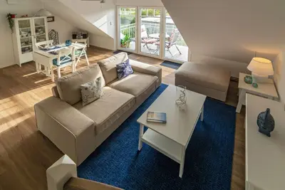 Image de Modern upper apartment Meerglück with infrared cabin