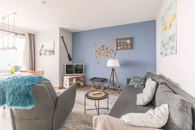 Image de High-rise building, apartment Wattkieker 44. . . With a beautiful sea view! For 3 persons. 4th floor