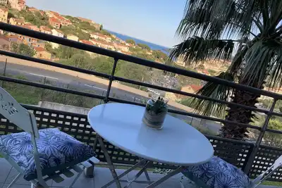 Image de Appartement confortable avec vue panoramique sur la baie de Collioure