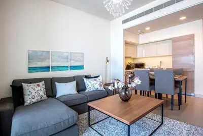 Image de Luxury 2 Bd apartment for families only with beach access