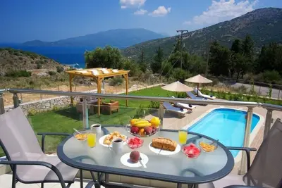 Image de Maison de vacances Agia Effimia pour 1 - 6 personnes avec 2 chambres à coucher - Maison de vacances