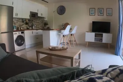 Image de Apt in Playa MarĂa Building. First line of the beach, with A/C and wifi