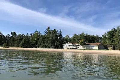 Image de 240 Feet of Private Sandy Lake Huron Beach!