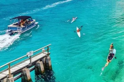 Image de Poshpadz Kai Villa-Water Views, Balcony, Walk to Jupiter Beach Sleeps 4