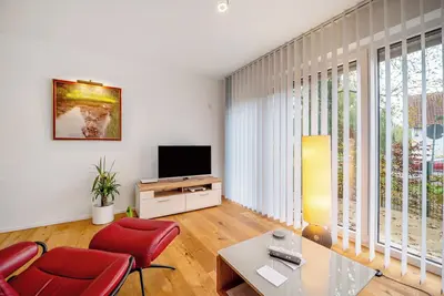 Image de Appartement de vacances au château \"Gustavsburg\" avec Wi-Fi et terrasse