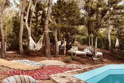 Image de Finca avec Piscine PRIVÉE pour 8/9 personnes à Formentera proche plage Migjorn