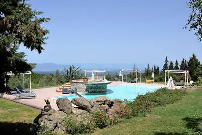 Image de Villa Polle di Meletro with pool, sauna and hydromassage in Tuscany