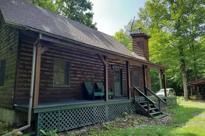 Image de Beautiful 3 bedroom adirondack log cabin