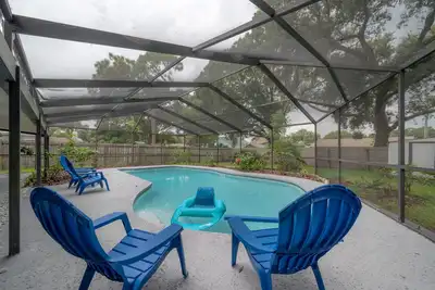 Image de Tampa Zen Escape Heated Pool + Family Oasis with Rhinoceros views!