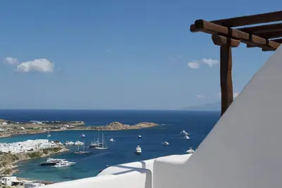 Image de Villa de luxe à Mykonos | 4 chambres | Villa Ammonite | Intérieur bien meublé