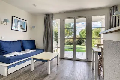 Image de appartement vue sur le port