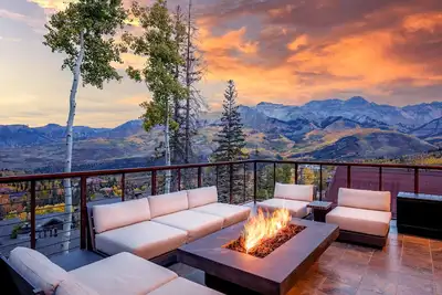 Top of Telluride: Lxry Penthouse, 180 Views, Ski In