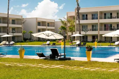 Appartement en bord de mer avec piscines et acces plages