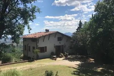 Image de Lucca Tuscany Olive Farm house 4 bedrooms Terrace views of Tuscany with pool