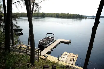 Image de Chippewa Flowage Lakehouse! Spacious Luxury. Dock, Firepit, Grill & Smoker