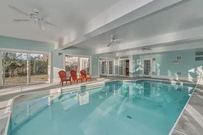 Image de Luxurious Beach Home with Indoor Pool Access! Steps from the Beach