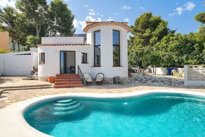 Villa pour 10 personnes avec vue mer et piscine