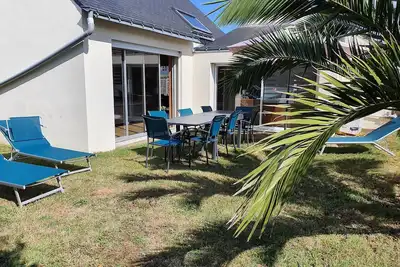 Image de Maison avec jardin clos à proximité des plages et du centre de Quiberon