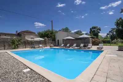 Image de Château4*- cuisine de chef, vue, 2 piscines privées -max 16 pers