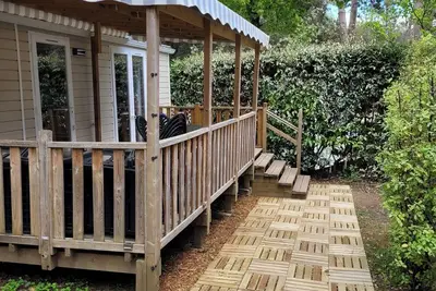 Image de MobilHome 4 pers 2 chambres à 300 m de la plage