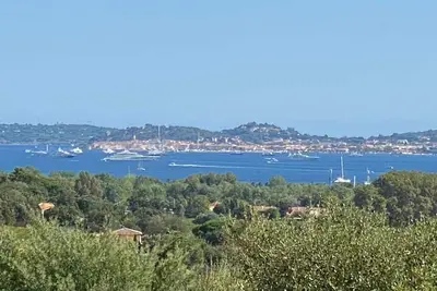 Image de Magnifique vue sur la mer et le golf de saint tropez