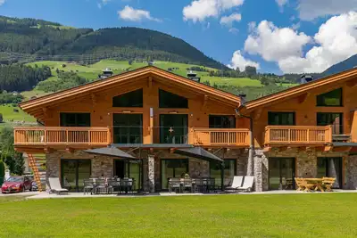 Image de Lodge de luxe avec jardin et sauna privé
