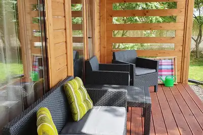 Image de Maison de vacances Lidzbark pour 1 - 5 personnes avec 2 chambres Ă coucher - Maison de vacances