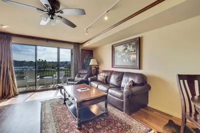 Image de Waterfront Views | Downtown Charlevoix | Pool, Hot Tub, Sauna | Sleeps 4