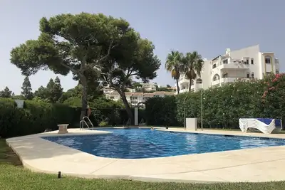 2 Bed Apartment with outstanding sea views close to La Cala beach & town centre.