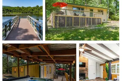 Image de River Access Cabin w Hot Tub, Deck, Grill, & Wifi