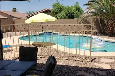 Image de Beautiful home with private outdoor swimming pool