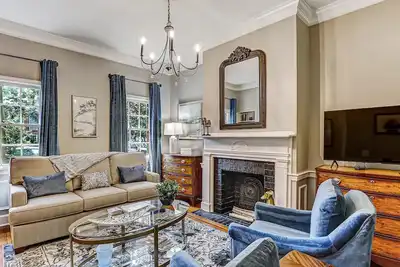 Designer Furnished on Jones St! | Private Parking | Heated Pool Access! | By Southern Belle Savannah
