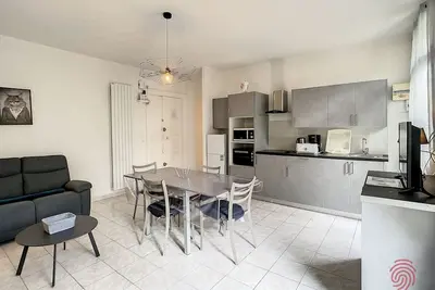 Image de Charmant F3 avec Wi-Fi, animaux acceptés, proche thermes - Lamalou-les-Bains