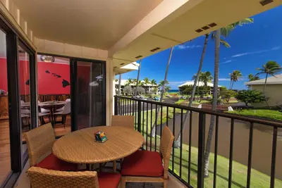 Kauai Beach Villas, Top Floor, Lagoon Pools, Central Oceanfront Property