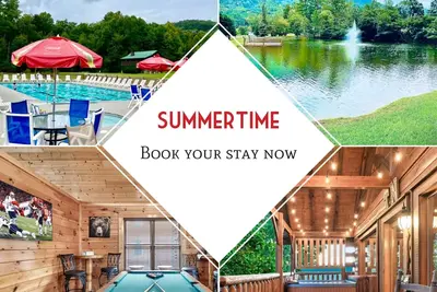 Image de Summer Special~Pet Friendly~ Mtn. Views~ Hot tub-Cabin~Fast Wifi-Families~Games~