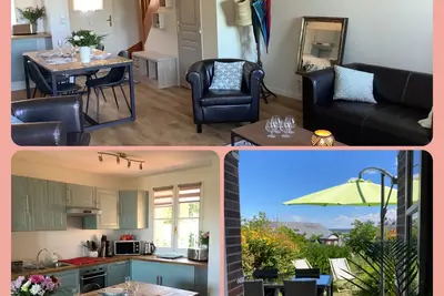 Image de A 400 m du port, logement lumineux, au calme, avec vue, jardin et parking privé