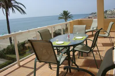 La Cala de Mijas. First line of beach in Arruzafa Playa