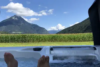 Image de Ap. Deluxe with whirlpool and Finnish barrel sauna