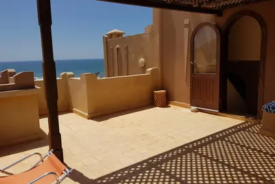 Image de Dar Shem's - Diors el Janoub - Sud d'Agadir\nVilla piscine face à l'océan à Aglou