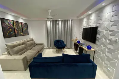 Image de Penthouse in Guarujá, 200 meters from the beach and overlooking the sea.