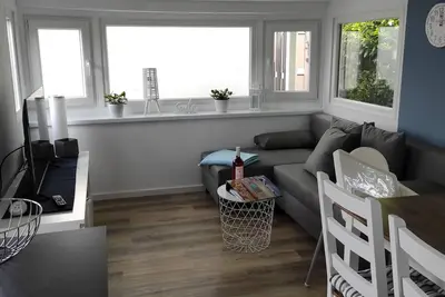 Image de Mobilheim/Chalet direkt am See an der Nordsee