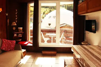 Image de Studio confortable pour 4 personnes au centre de la station, Les Orres 1650