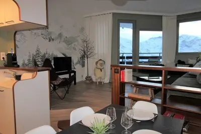 Image de Avoriaz - Appartement 3 pièces, 4 pers, Vue Vallée, Confort et Wi-Fi