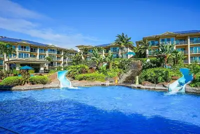 Image de Waipouli Beach Resort | Spacious 2bd Retreat -Lazy River, Spa & Central Location