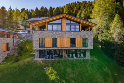 Image de Luxueux et magnifique lodge avec vue fantastique