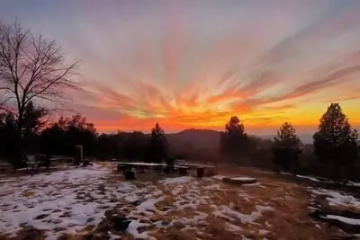 Image de Sunset & City lights Kings Canyon & Sequoia