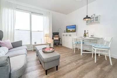 Image de Cozy 2-room apartment with balcony in Wenningstedt.