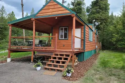 Image de Overlook-Cabine-Premium-Salle de bain privée-Vue sur Lac